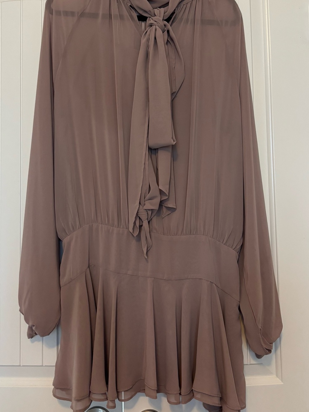 Zara Long-Sleeve Women's Dress - Picture 2 of 7